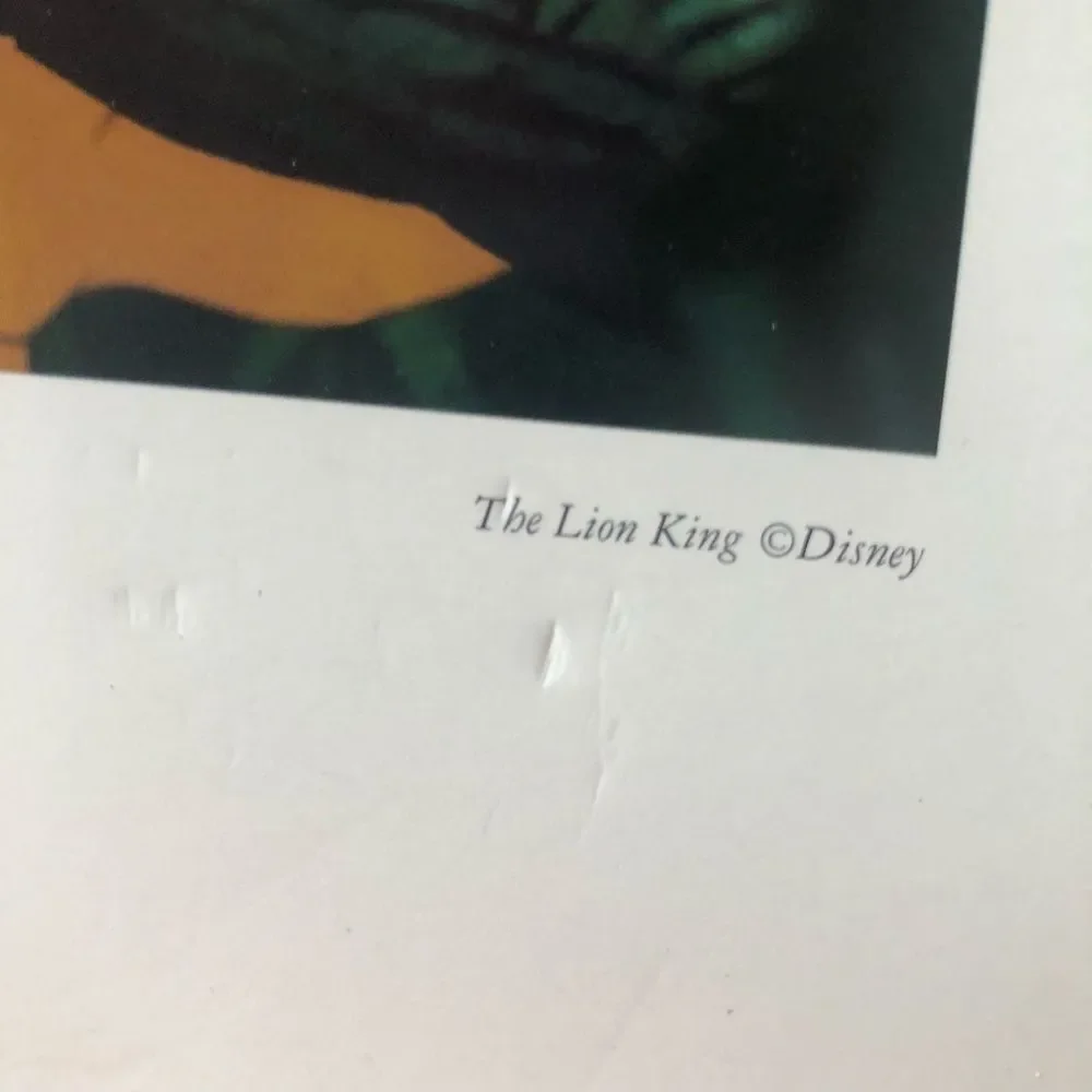 2 Lion King Prints from Disney Parks 
